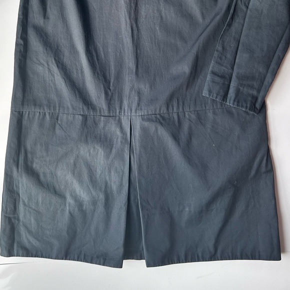 COS A-Line Dress With Front Pleat 34 xs navy black - Picture 6 of 7